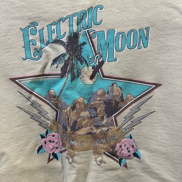 Spell & The Gypsy Electric Moon Sloppy Joe Sweater M - Picture 12 of 14